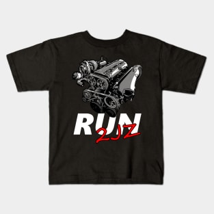 Supra Run 2JZ Kids T-Shirt